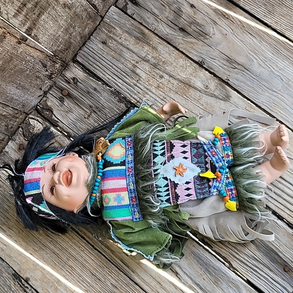 Authentic collectible native American Indian heirloom edition porcelain … - Picture 1 of 13